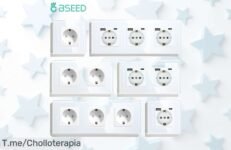 Enchufe Bseed 16A con panel cristal templado diseño top resistente disfruta potencia segura a precio loco oferta única y descuento brutal compra ya antes que se agote