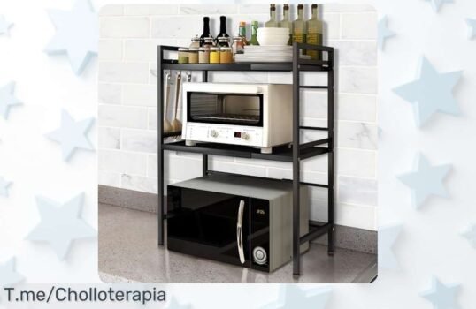 Estante de microondas ajustable y ultrarresistente hasta 25 kg precio loco con descuento brutal oferta única nunca vista corre antes que se agoten las unidades