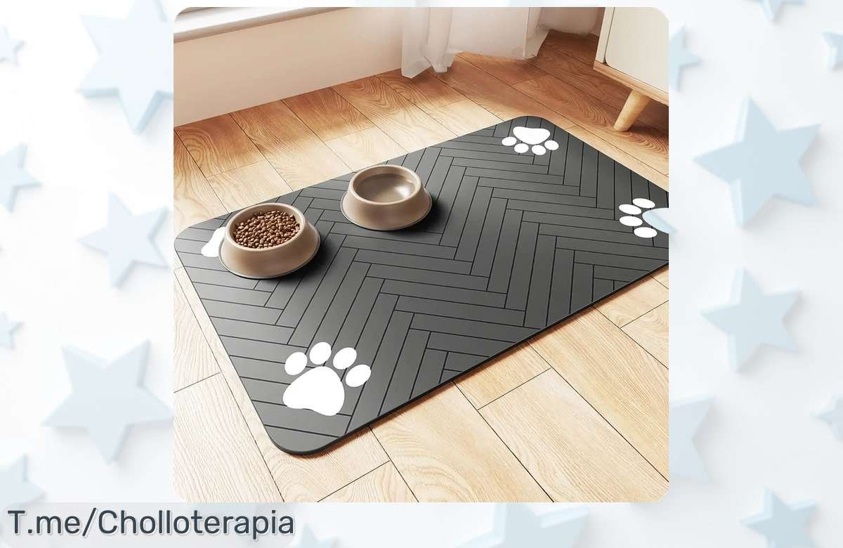 Estera absorbente para mascotas con respaldo antideslizante que seca rápido disfruta de este ofertón con descuento brutal y precio de ganga solo por tiempo limitado actúa ya