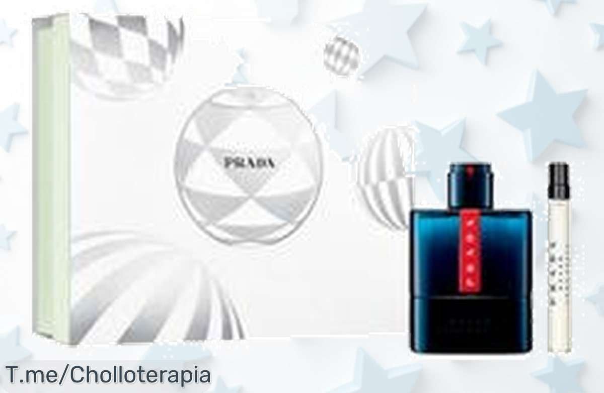Estuche Luna Rossa Ocean PRADA irresistible y fresco con descuento brutal para hombres que quieren destacar hoy mismo aprovecha este ofertón único antes de que se agote