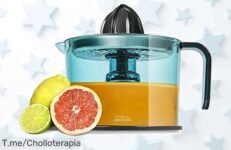 Exprime al máximo tus naranjas con Cecotec ZitrusEasy eléctrico doble giro aprovecha este super chollo con descuento brutal precio de ganga ¡ofertón nunca visto apúrate!