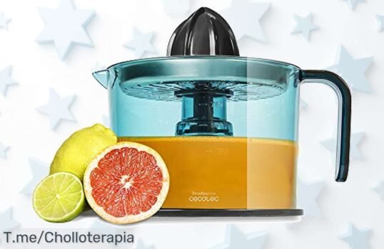 Exprime al máximo tus naranjas con Cecotec ZitrusEasy eléctrico doble giro aprovecha este super chollo con descuento brutal precio de ganga ¡ofertón nunca visto apúrate!