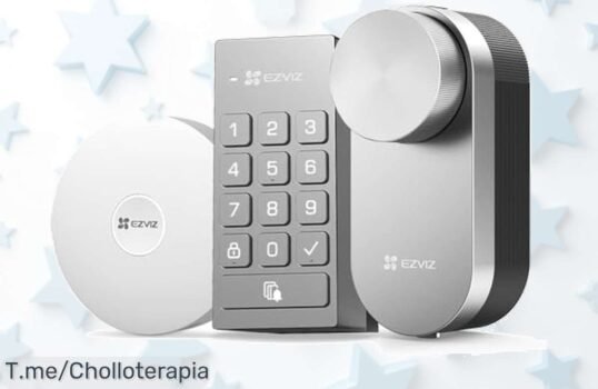 Ezviz cerradura inteligente que se cierra sola con aviso instantáneo disfruta un descuento brutal y aprovecha este super chollo al precio de ganga único ¡compra ya!