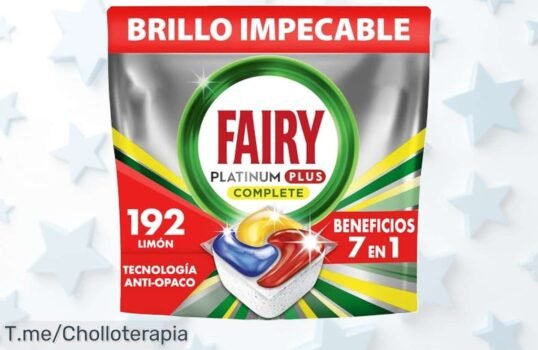 Fairy platinum plus limón 192 cápsulas con descuento brutal limpieza imbatible a precio de ganga no dejes pasar este ofertón único ¡compra ya antes que acabe!