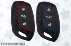 Funda de silicona para llave 3 botones con protección total oferta nunca vista descuento brutal precio loco super chollo compra ya antes que vuelen