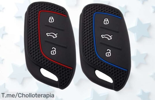 Funda de silicona para llave 3 botones con protección total oferta nunca vista descuento brutal precio loco super chollo compra ya antes que vuelen