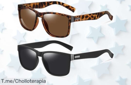 Gafas de sol polarizadas unisex súper resistentes con protección máxima para tus aventuras precio loco y descuento brutal aprovecha este ofertón antes que se agoten