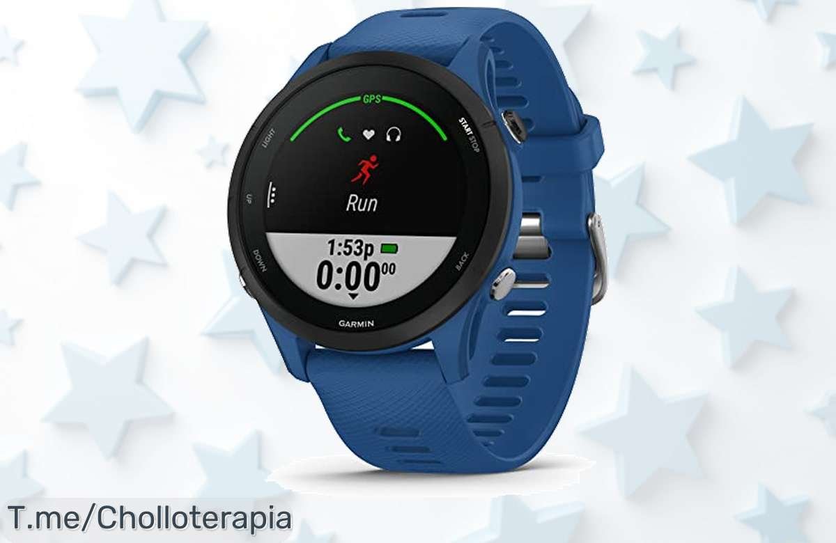 Garmin Forerunner 255 con GPS y súper autonomía hasta 14 días disfruta de un precio loco y descuento brutal única oferta limitada corre antes que se acabe