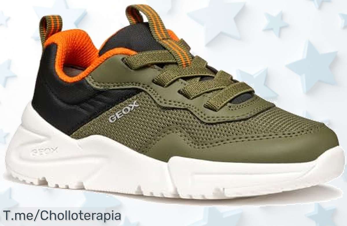 Geox J Loftus Boy C super ligeras que calzan rapidísimo y se amoldan a tus pies aprovecha este ofertón nunca visto precio de ganga solo quedan pocas unidades compra ya