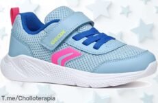 Geox J SPRINTEYE Girl B en sky royal con amortiguación única que impulsa cada paso aprovecha este super chollo a precio de ganga solo por tiempo limitado