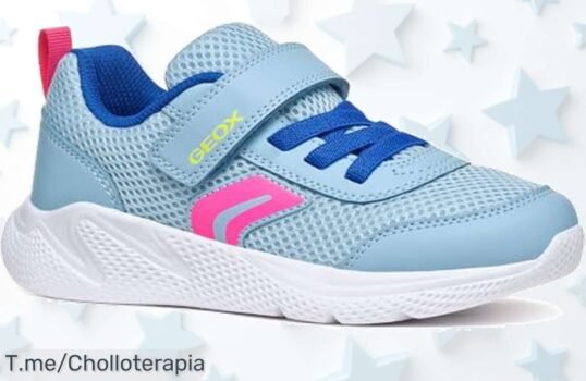 Geox J SPRINTEYE Girl B en sky royal con amortiguación única que impulsa cada paso aprovecha este super chollo a precio de ganga solo por tiempo limitado