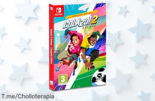 Golazo 2 Deluxe para Nintendo Switch con multiplayer ultrarrápido y montones de equipos en sitios épicos a un precio loco nunca visto disfruta este ofertón limitado ¡corre que vuelan!