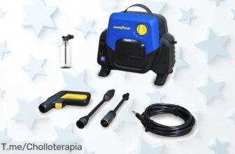 Goodyear hidrolimpiadora compacta con lanza turbo presión potente para limpiar rápido y sin esfuerzo aprovecha este super chollo de descuento brutal precio de ganga ofertón limitado actúa ya
