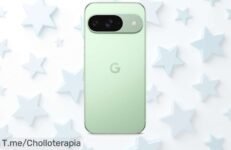 Google Pixel 9 verde pastel con cámara pro y asistencia Gemini a precio de ganga nunca visto disfruta batería de 24h y actualizaciones por años corre por este super chollo ya
