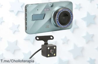 Graba tus viajes con la 4i Dual D CAM visión nocturna clarísima y sensor G protección total a precio loco aprovecha este super chollo oferta limitada actúa ya