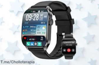 Haulvean reloj inteligente con pantalla HD curva y más de 120 actividades disfruta este súper chollo con descuento brutal oferta limitada corre que vuelan