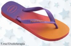 Havaianas veraniegas con suela antideslizante y súper resistencia a un precio loco nunca visto aprovecha este super chollo antes que se acabe la oferta limitada