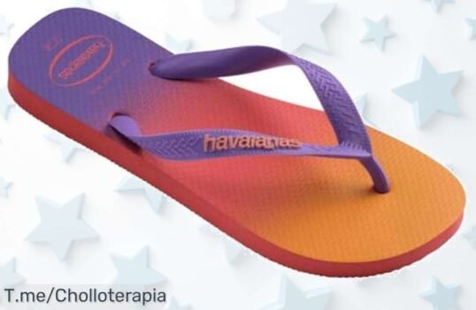 Havaianas veraniegas con suela antideslizante y súper resistencia a un precio loco nunca visto aprovecha este super chollo antes que se acabe la oferta limitada