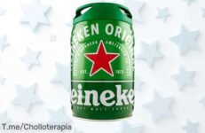 Heineken lager pack barril 2x5000ml sabor fresco y auténtico never seen antes a precio loco un super chollo que no puedes dejar pasar corre ya oferta limitada