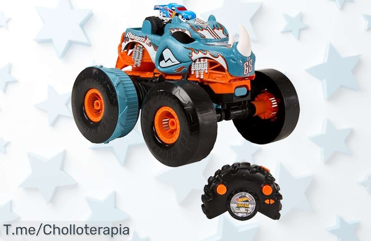 Hot Wheels Monster Trucks RC transforma en pista para acrobacias brutales sin parar disfruta de un super chollo y descuento brutal corre que vuelan estas bestias oferta limitada