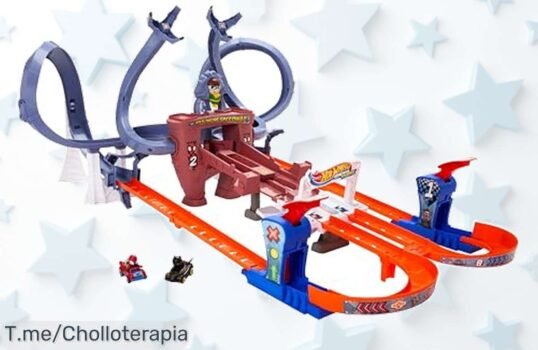 Hot Wheels SpiderMan RacerVerse con coches metálicos súper detallados y acción sin parar oferta nunca vista precio loco descuento brutal solo por tiempo limitado actúa ya
