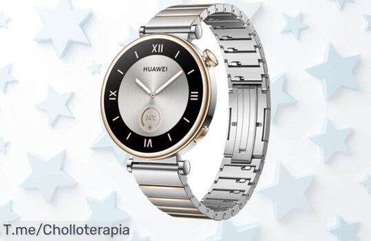 Huawei Watch GT 4 con batería de hasta 7 días y control total de salud a precio loco corre ya por este ofertón nunca visto que no durará más oferta limitada