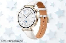 Huawei Watch GT 5 blanco diseño top súper resistente para running y bici con pago NFC disfruta batería de 7 días precio loco descuento brutal oferta limitada compra ya