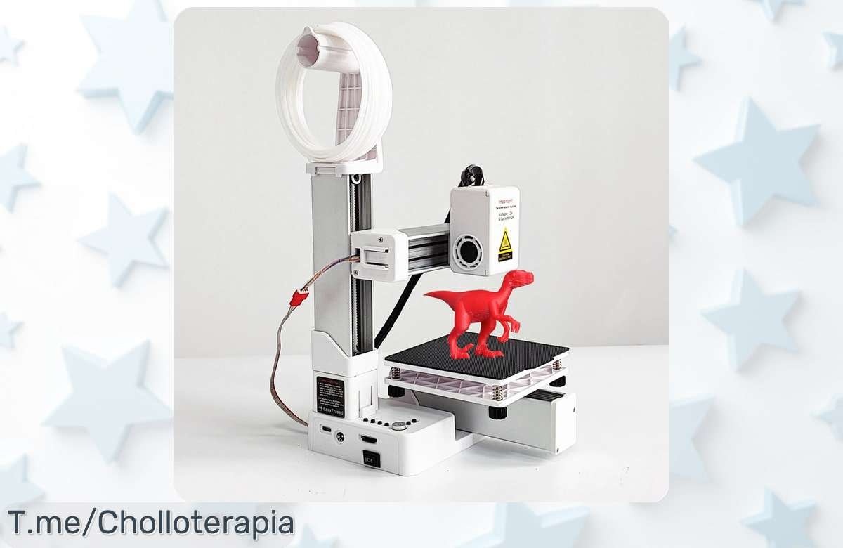 Impresora 3D EasyThreed con filamento PLA y TPU la oferta nunca vista para crear sin límites precio loco y descuento brutal compra ya antes que se agote este super chollo