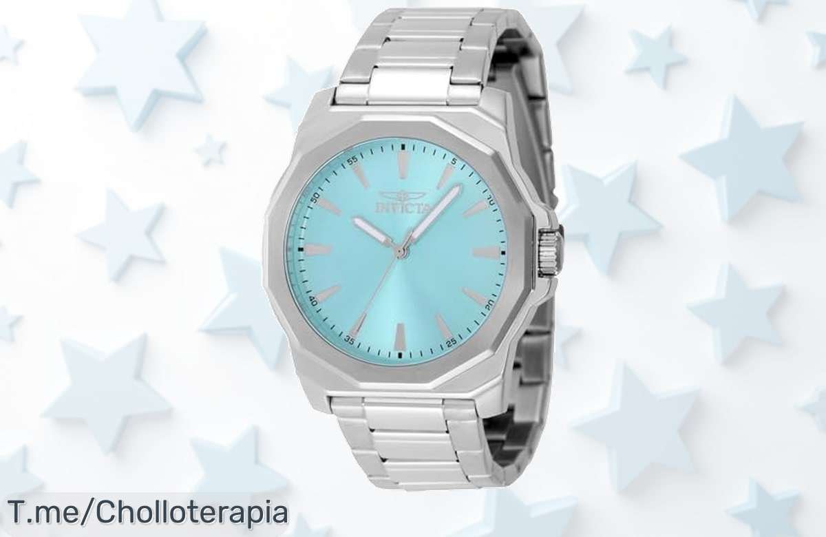 Invicta Speedway hombre con esfera azul irresistible, acero inox súper resistente y cuarzo preciso oferta nunca vista precio de ganga ¡compra ya antes que se agote!