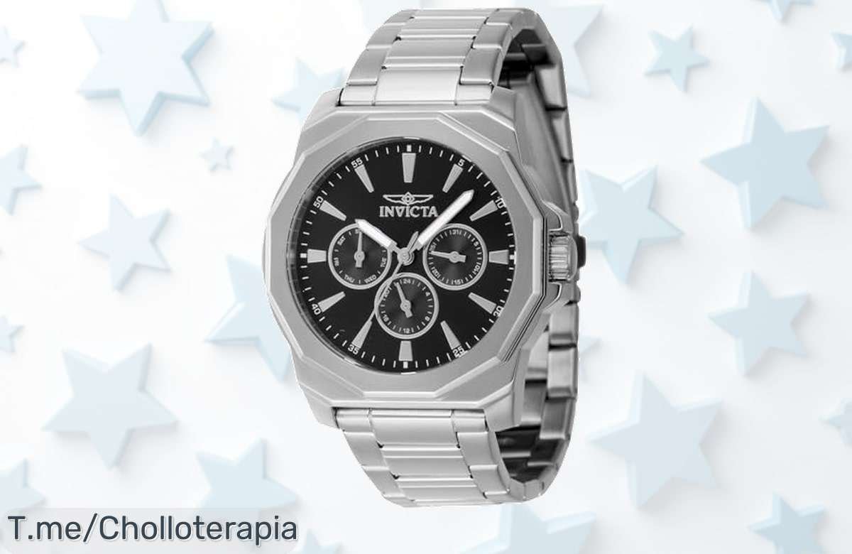 Invicta Speedway para hombre con caja de acero súper resistente y precisión extrema precio loco nunca visto aprovecha este super chollo con descuento brutal oferta limitada ¡compra ya!