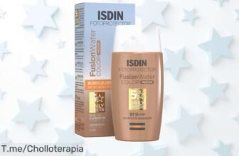 Isdin fusion water color spf50 medium con protección máxima y toque natural ahora en descuento brutal nunca visto aprovecha este super chollo precio loco oferta limitada actúa ya