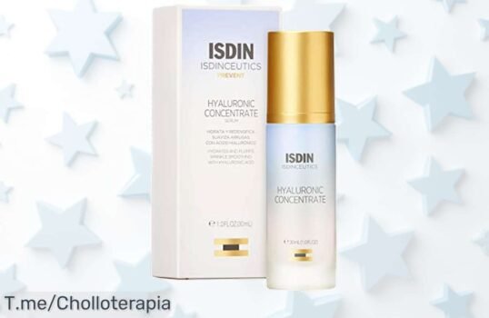 Isdinceutics hyaluronic concentrate con descuento brutal hidratación ultra profunda y efecto inmediato para una piel radiante aprovecha este ofertón y precio de ganga único compra ya