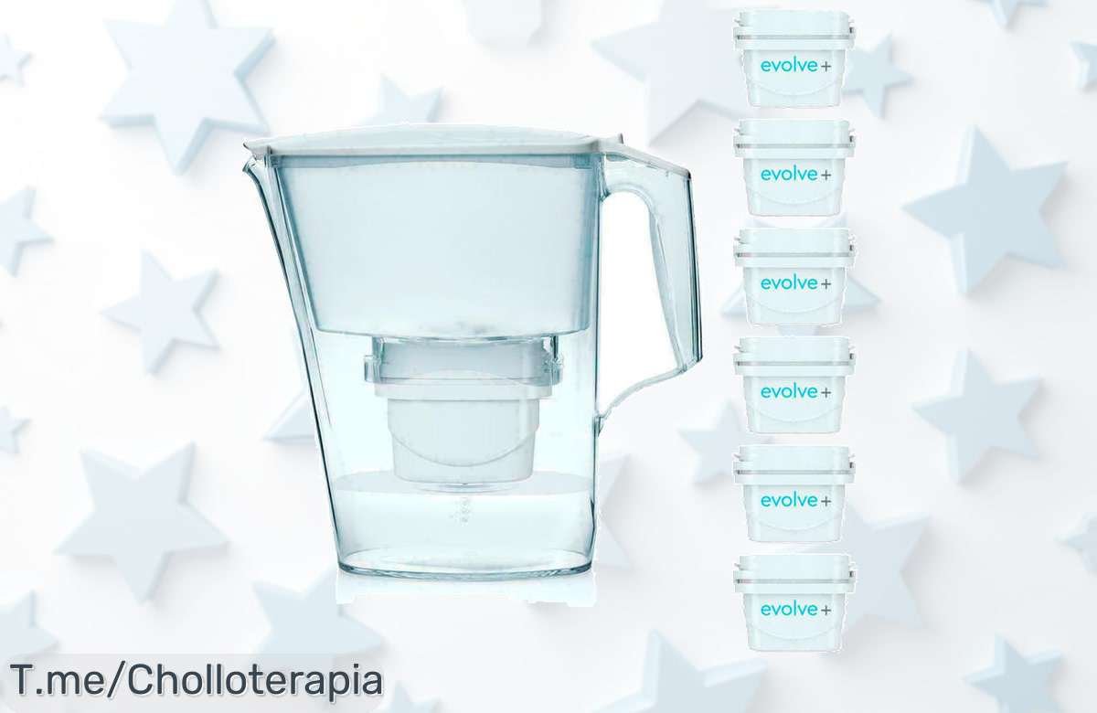 Jarra Laica Aqua Optima con 6 filtros evolve+ para agua pura y dulce a precio loco descuento brutal ¡aprovecha este super chollo único antes que se acabe!