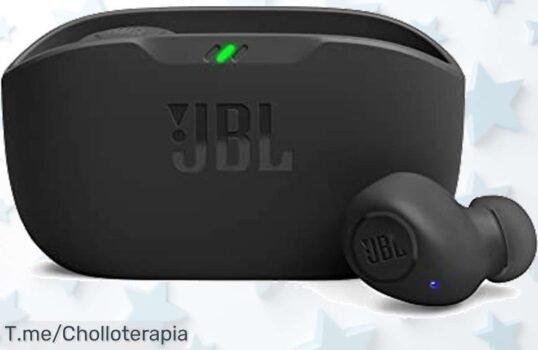Jbl Wave Buds con bajos potentes y 32 horas de batería son un ofertón único con descuento brutal ¡precio loco que no dura, compra ya este super chollo antes de que se agote!