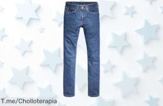 Jeans Levi’s 505 con detalles únicos a un precio loco jamás visto ¡Disfruta el confort perfecto y aprovecha este súper chollo limitado antes que se acabe!