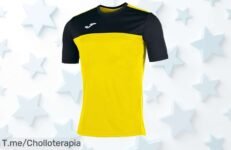 Joma camiseta deportiva hombre con secado rápido para máxima frescura y sin mal olor aprovecha este super chollo único por tiempo limitado compra ya antes que se agote