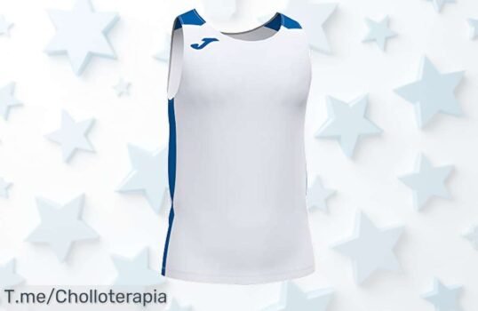 Joma camiseta tirantes Record II XXL con caída de precio brutal súper ligera y resistente un ofertón nunca visto que vuela rápido aprovecha este super chollo ya