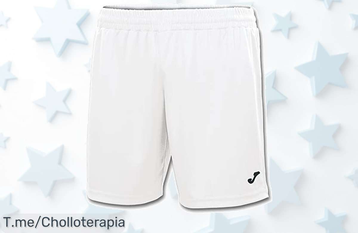 Joma pantalón corto deportivo hombre con cintura elástica y secado rápido disfruta de libertad total ahora en un precio loco oferta nunca vista aprovecha este ofertón ya