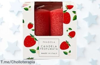 Juego de 4 velas perfumadas Pocket Season con aroma súper fresa precio loco que llena tu hogar de buena vibra aprovecha este ofertón nunca visto y actúa ya