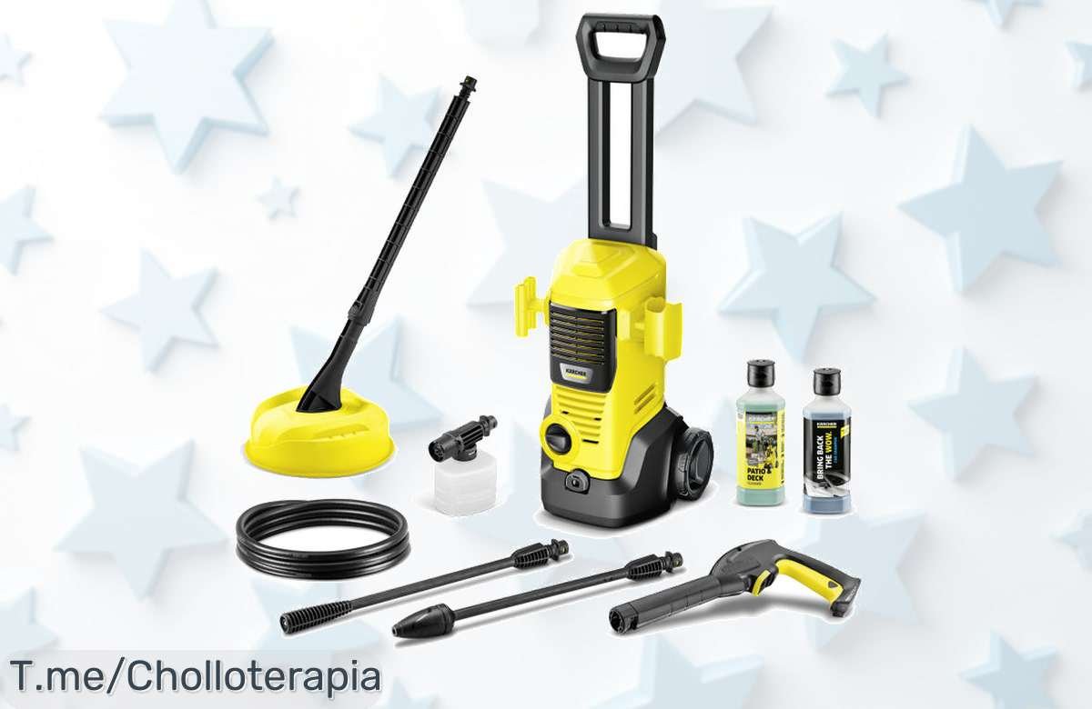 Kärcher K 2 Premium FJ Home hidrolimpiadora potente con super chollo y precio loco para dejar tu casa reluciente ya aprovecha este ofertón nunca visto¡compra ahora!