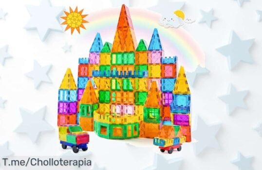 Katiago construcciones magnéticas 100 piezas con colores vibrantes para niños creatividad sin límites precio loco y descuento brutal aprovecha este ofertón único antes que se acabe