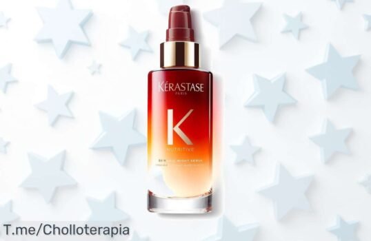 Kerastase serum nutritive 8H nocturno con descuento brutal repara tu cabello seco y dañado mientras duermes despierta con melena de anuncio aprovecha este super chollo antes que se acabe
