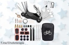 Kit BBwell 17 en 1 para bici con herramientas súper resistentes que reparan casi todo por un precio loco y descuento brutal nunca visto corre ya este super chollo es limitado