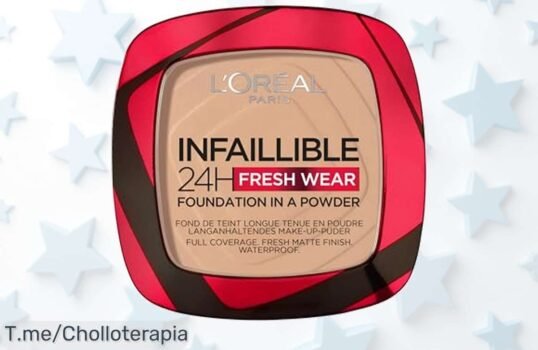 L’Oreal Paris polvos compactos mate 24H cobertura alta y resistencia total precio de ganga nunca visto aprovecha este ofertón único compra ya antes que se agote