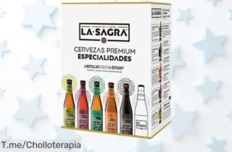 La Sagra pack degustación con 6 cervezas premium made in Spain disfruta un precio loco y descuento brutal solo hoy corre que este ofertón de variedad única vuela