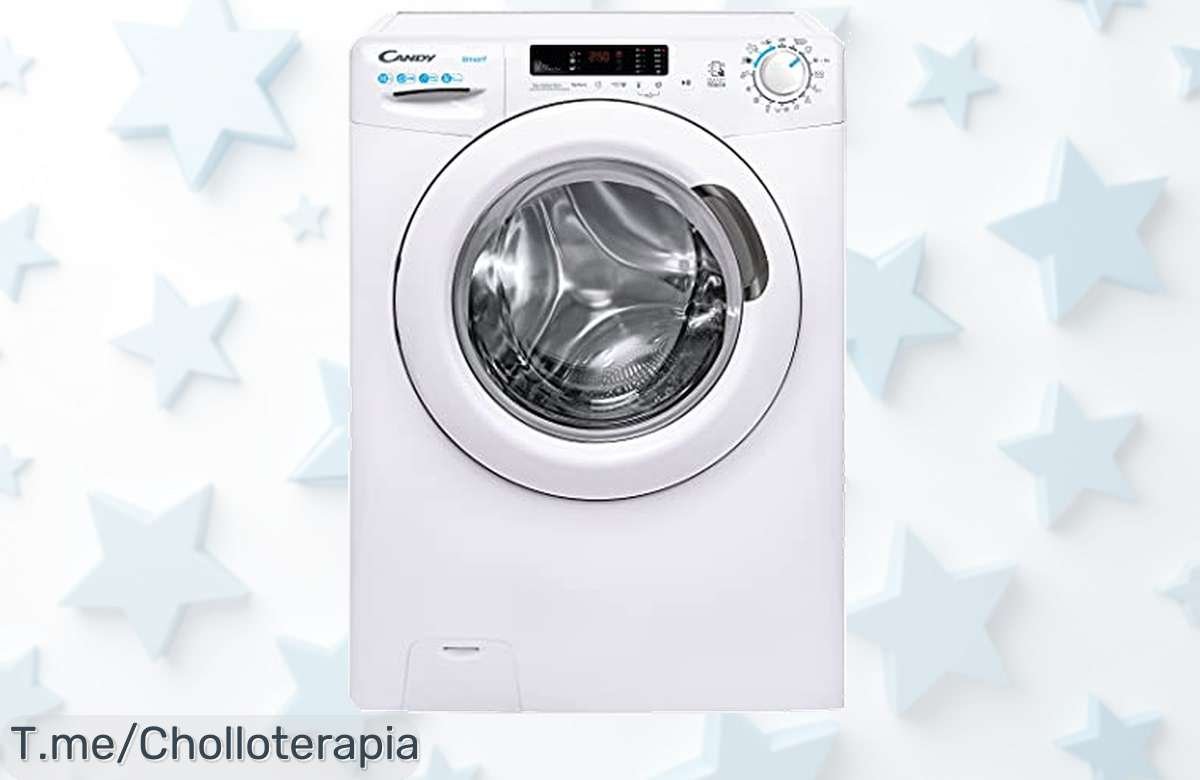 Lavadora Candy Smart 10 kg ultra rápida con control por voz y tecnología NFC a precio loco descuento brutal solo hoy no dejes pasar este ofertón nunca visto compra ya