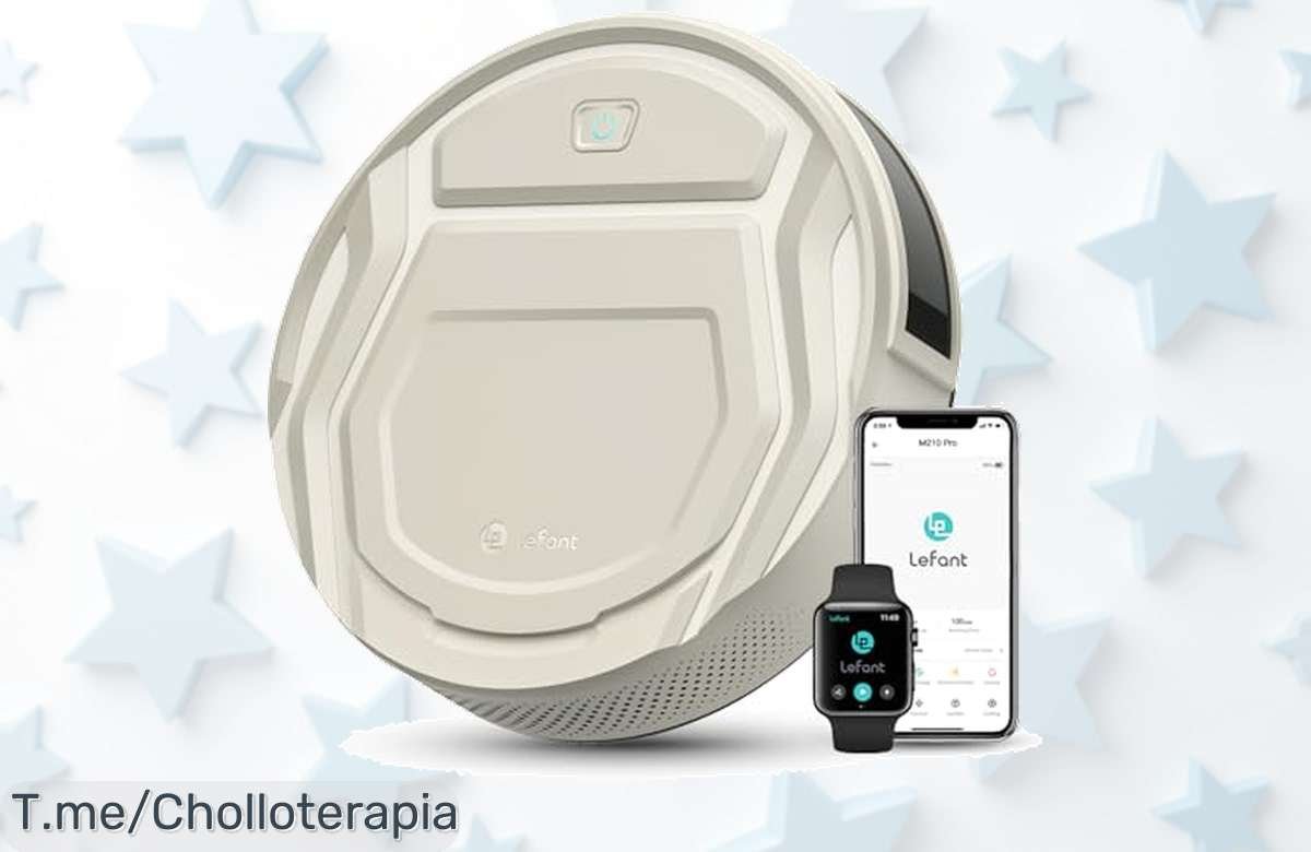 Lefant robot aspirador ultradelgado con succión poderosa para mascotas y todo tipo de suelo oferta única nunca vista precio loco ¡aprovecha este super chollo antes que se acabe!