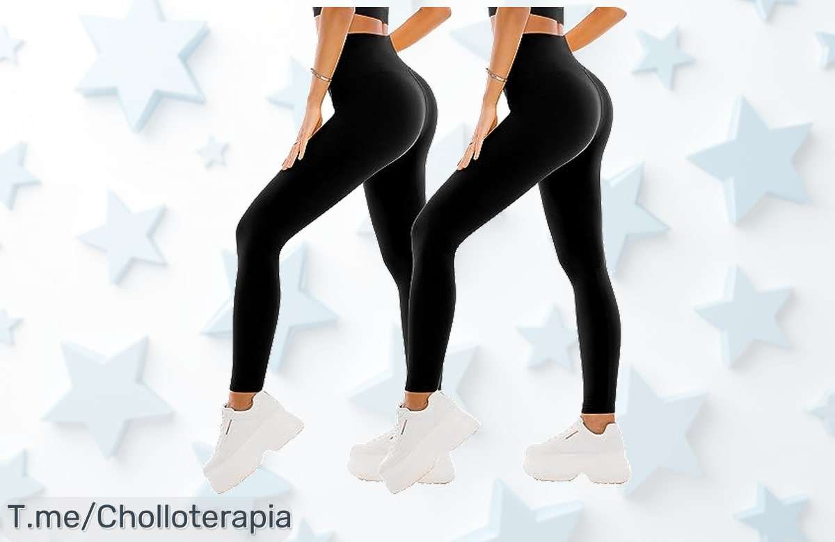 Leggins mujer súper resistentes que moldean tu cintura y no se bajan ni al moverte todo aprovecha este ofertón con descuento brutal precio loco limitado actúa ya