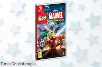 Lego Marvel Super Heroes para Switch con más de 100 figuras y poderes increíbles a precio loco no pierdas este ofertón único disfruta Nueva York en LEGO ¡cómpralo ya!