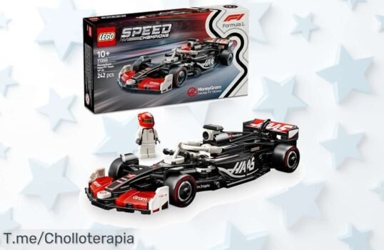 Lego Speed Champions MoneyGram Haas VF24 con piloto listo para montar disfruta del precio loco y descuento brutal que nunca viste aprovéchalo ya antes que se acabe este ofertón